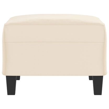 Voetenbank 70X55X41 Cm Microvezelstof Beige