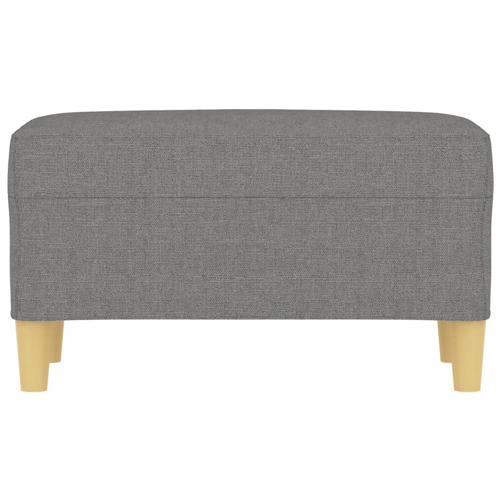 Bankje 70X35X41 Cm Stof Donkergrijs