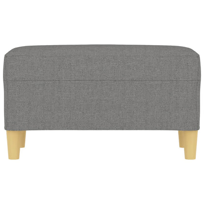 Bankje 70X35X41 Cm Stof Donkergrijs