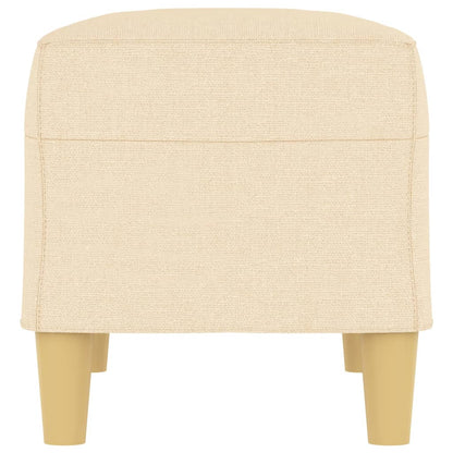 Bankje 70X35X41 Cm Stof Crèmekleurig