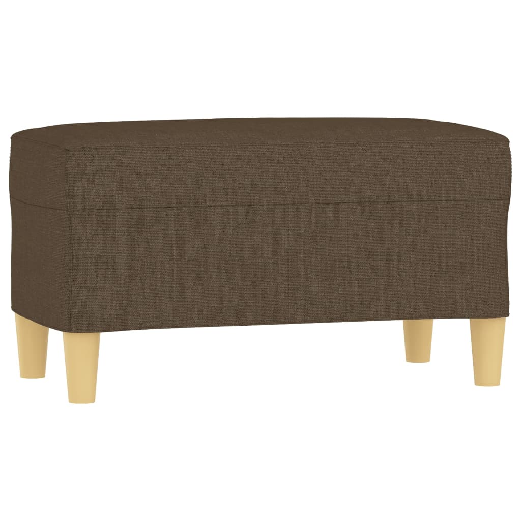Bankje 70X35X41 Cm Stof Bruin