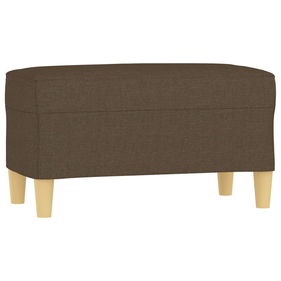 Bankje 70X35X41 Cm Stof Bruin