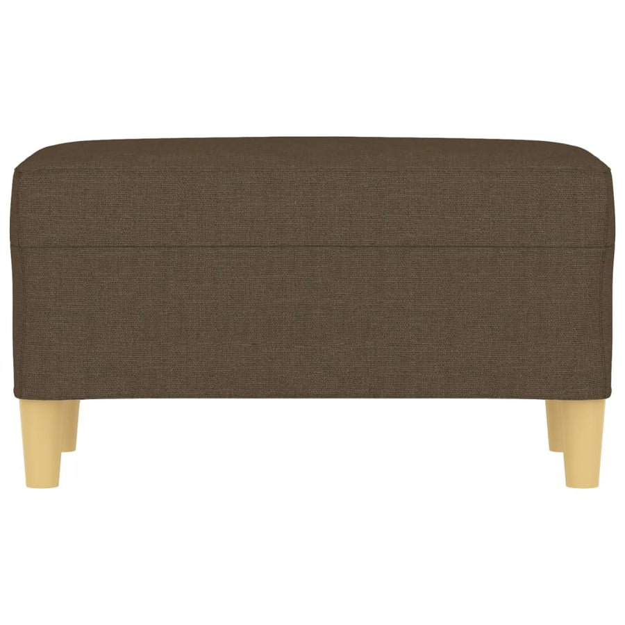Bankje 70X35X41 Cm Stof Bruin