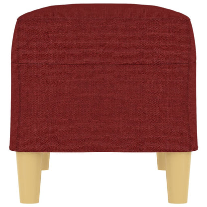 Bankje 70X35X41 Cm Stof Wijnrood 70 x 35 x 41 cm