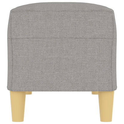 Bankje 100X35X41 Cm Stof Lichtgrijs