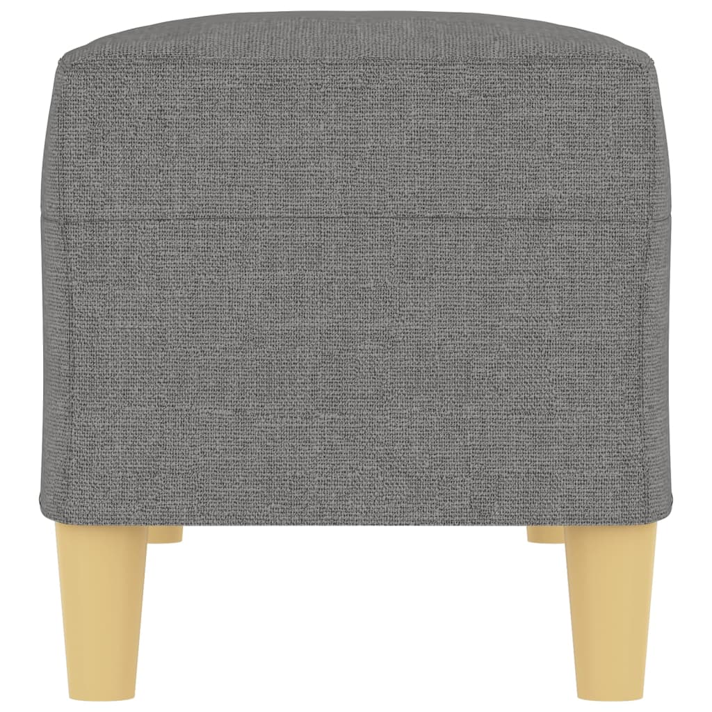 Bankje 100X35X41 Cm Stof Donkergrijs