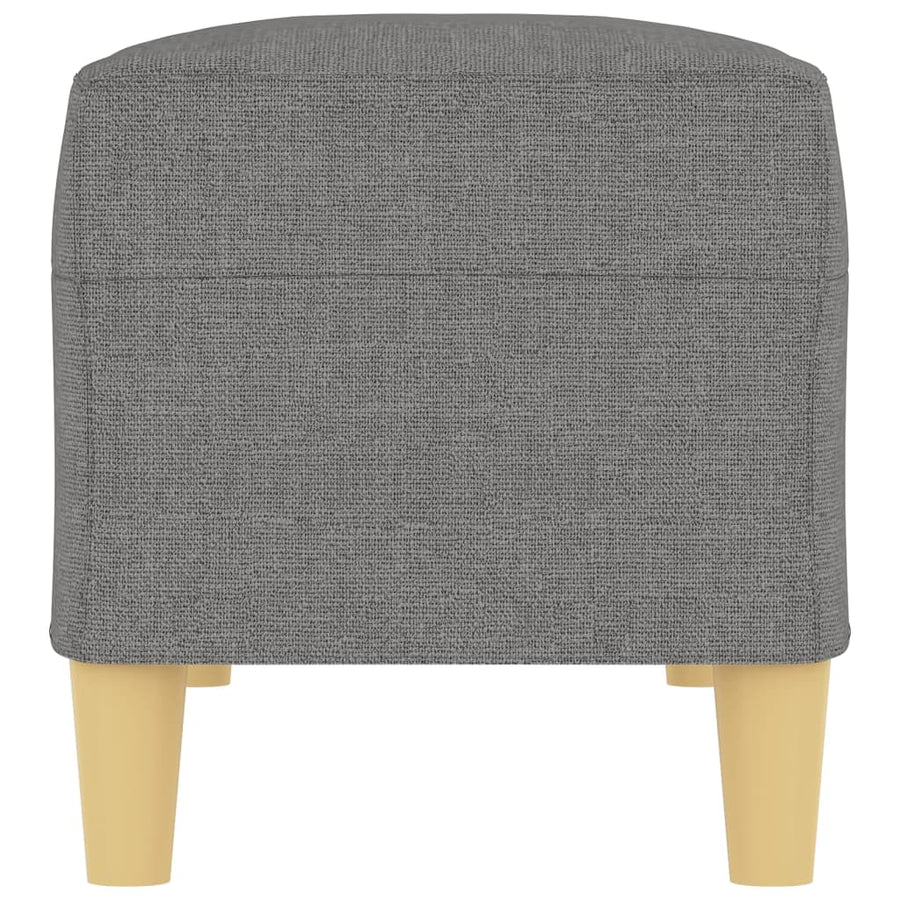 Bankje 100X35X41 Cm Stof Donkergrijs