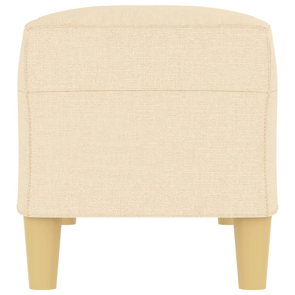 Bankje 100X35X41 Cm Stof Crèmekleurig