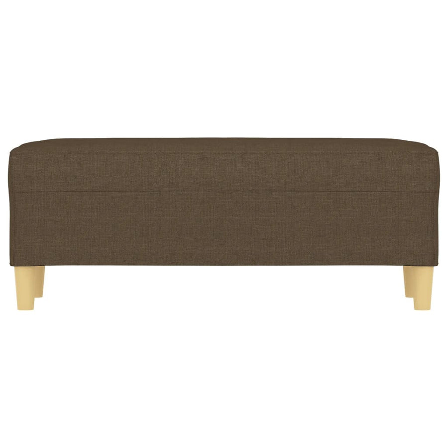 Bankje 100X35X41 Cm Stof Bruin