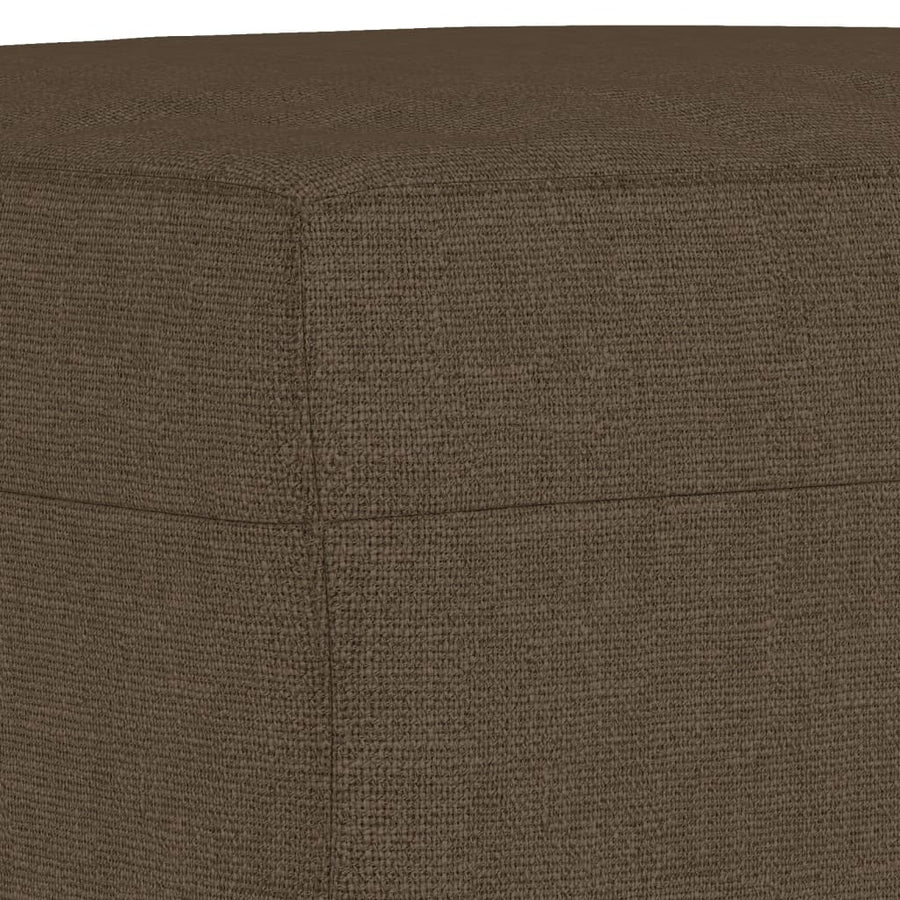 Bankje 100X35X41 Cm Stof Bruin