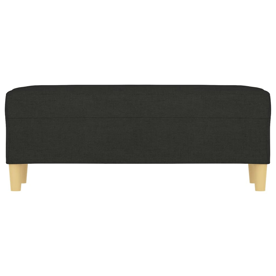 Bankje 100X35X41 Cm Stof Zwart