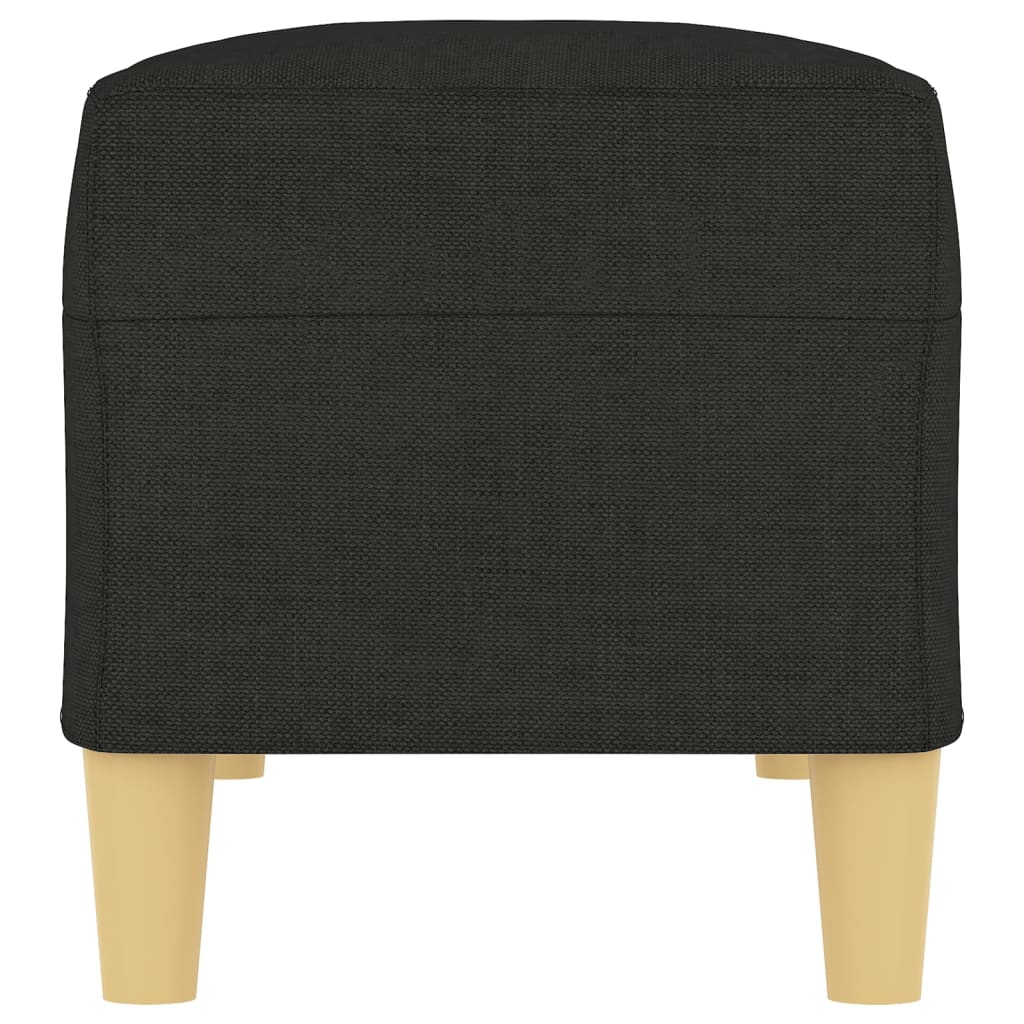 Bankje 100X35X41 Cm Stof Zwart