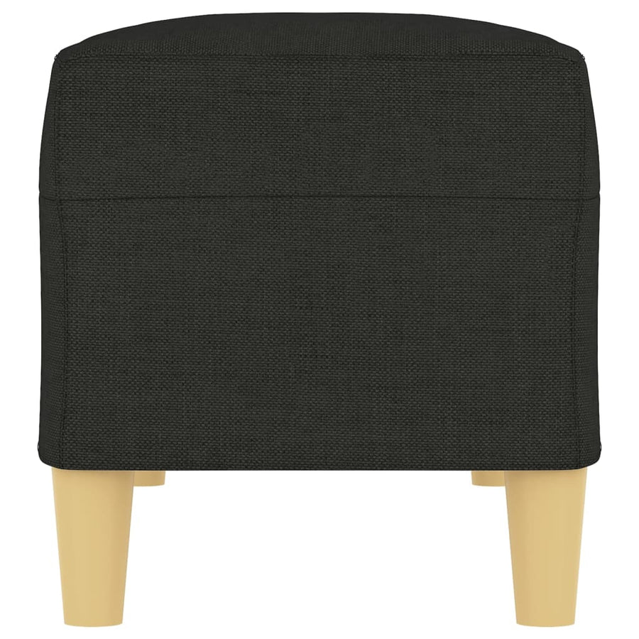 Bankje 100X35X41 Cm Stof Zwart