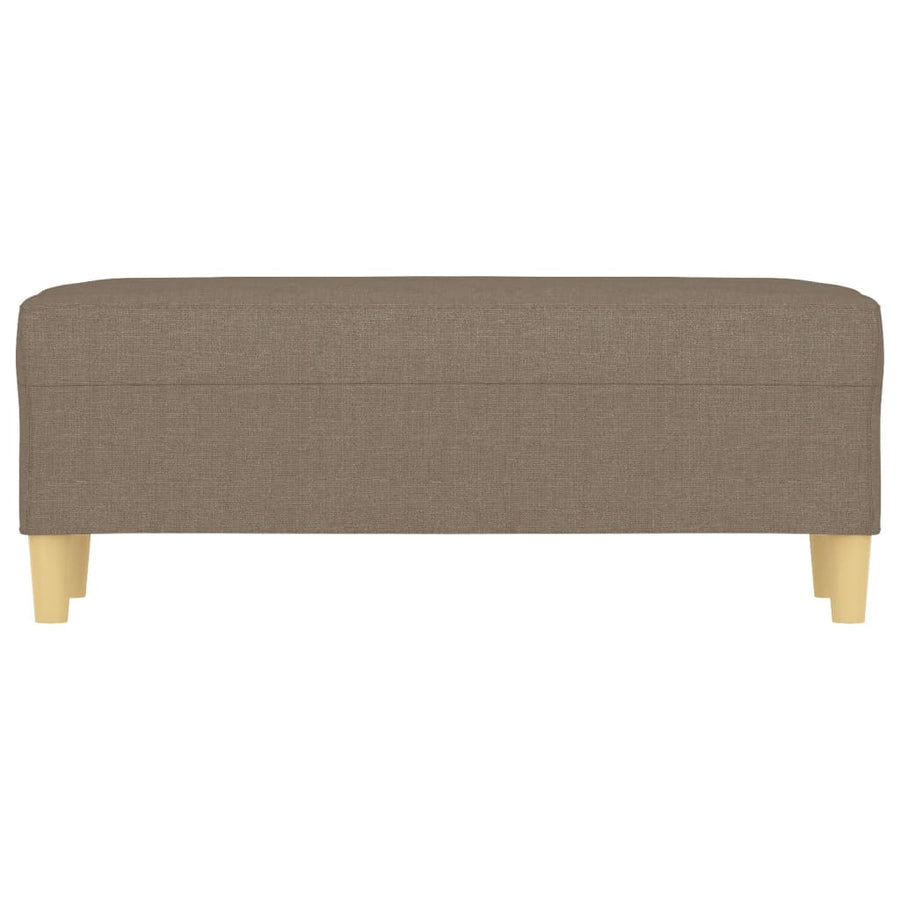 Bankje 100X35X41 Cm Stof Taupe