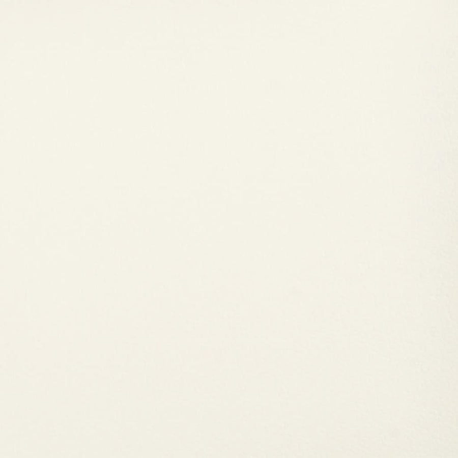 Bankje 70x35x41 cm kunstleer crèmekleurig