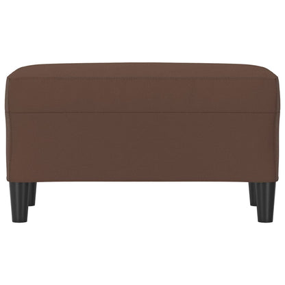 Bankje Kunstleer 70 x 35 x 41 cm Bruin