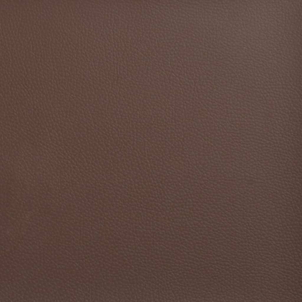 Bankje Kunstleer 70 x 35 x 41 cm Bruin