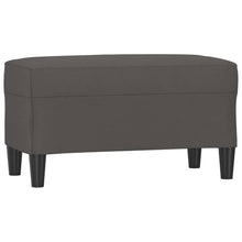Bankje 70X35X41 Cm Kunstleer Grijs