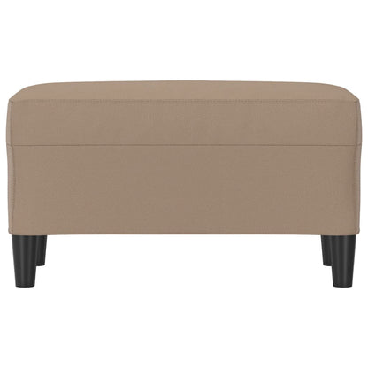 Bankje Kunstleer Kleurig 70 x 35 x 41 cm Cappuccino
