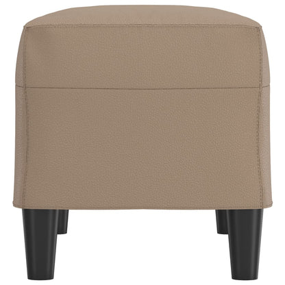 Bankje Kunstleer Kleurig 70 x 35 x 41 cm Cappuccino