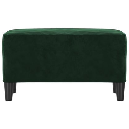 Bankje Fluweel 70 x 35 x 41 cm Donkergroen