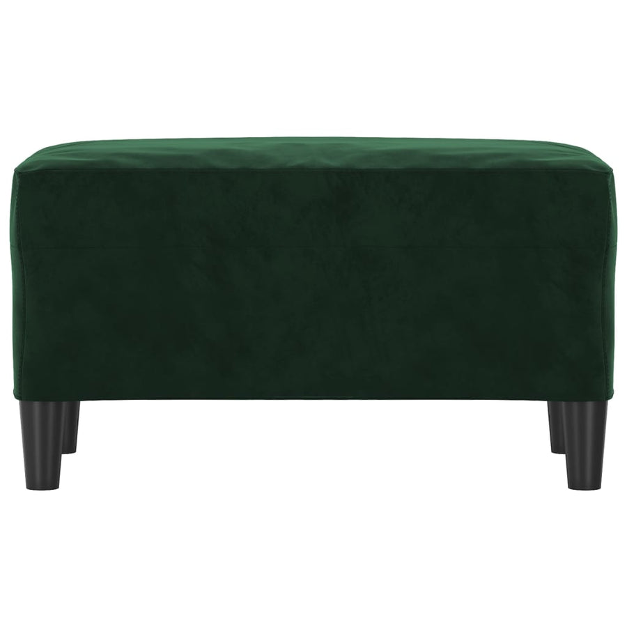 Bankje Fluweel 70 x 35 x 41 cm Donkergroen