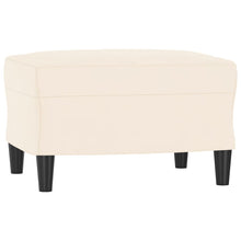 Bankje 70X35X41 Cm Fluweel Crèmekleurig