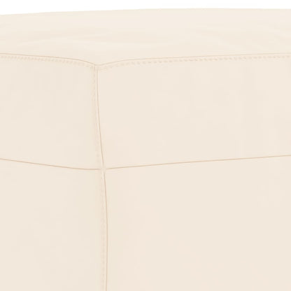 Bankje 70X35X41 Cm Fluweel Crèmekleurig