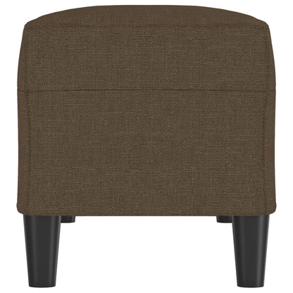 Bankje 100x35x41 cm stof bruin