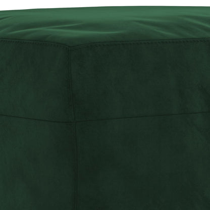 Bankje 100X35X41 Cm Fluweel Donkergroen