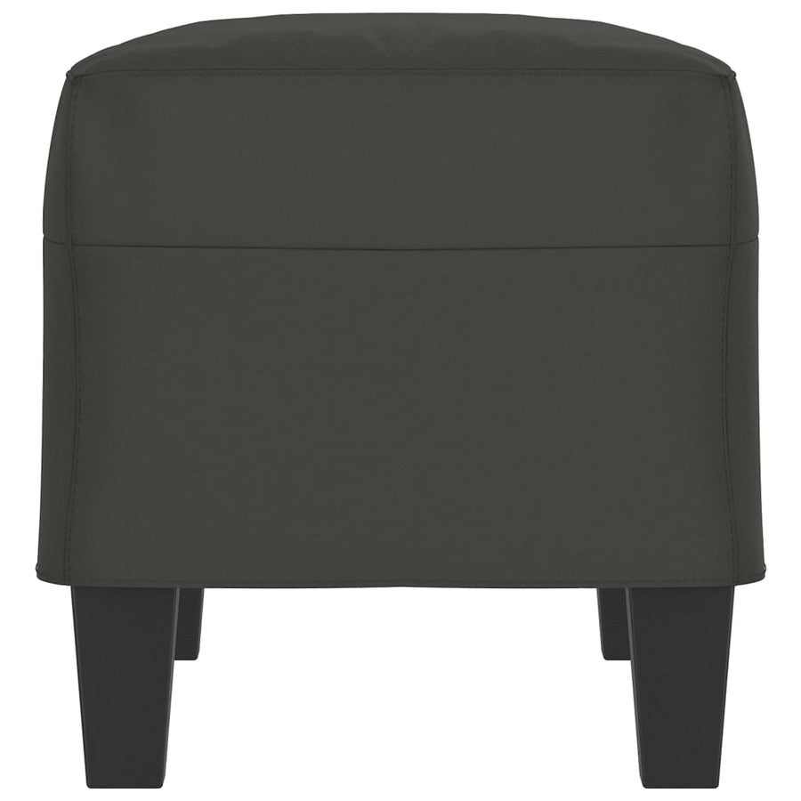 Bankje 70X35X41 Cm Microvezelstof Donkergrijs