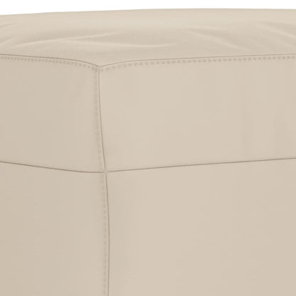 Bankje 70X35X41 Cm Microvezelstof Crème