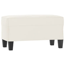 Bankje Microvezelstof 70 x 35 x 41 cm Beige