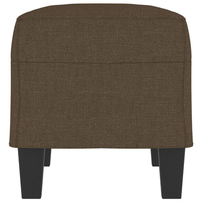 Bankje 100x35x41 cm stof bruin