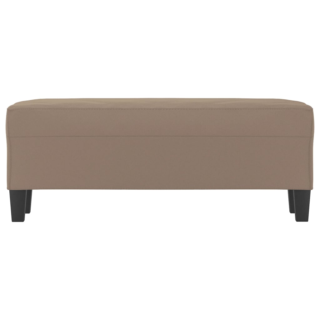 Bankje Microvezelstof 100 x 35 x 41 cm Taupe