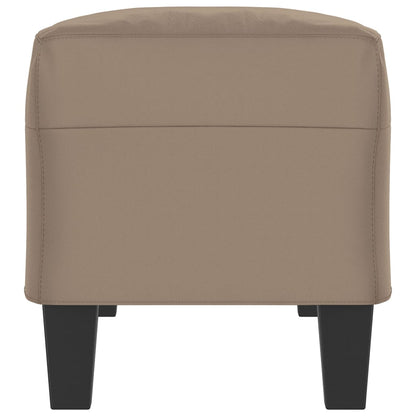 Bankje Microvezelstof 100 x 35 x 41 cm Taupe