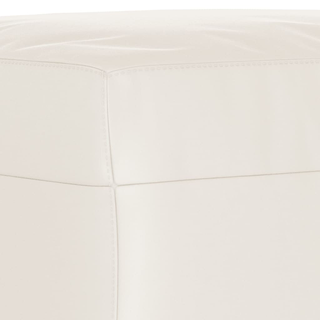 Bankje Microvezelstof 100 x 35 x 41 cm Beige