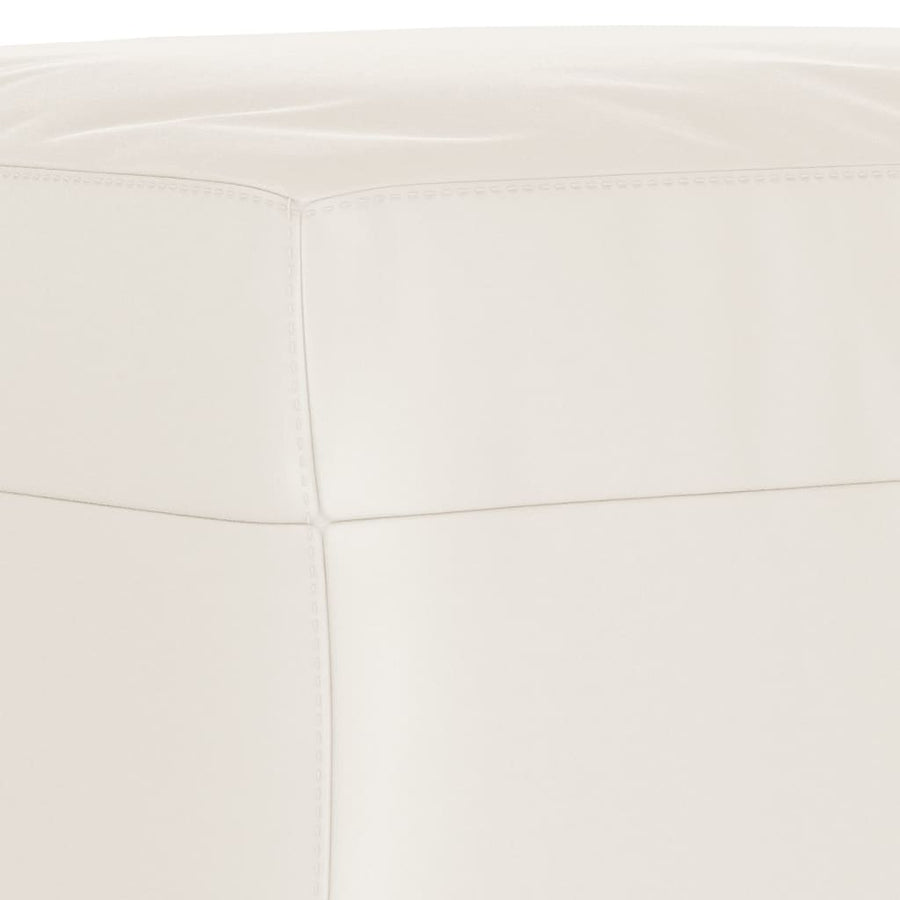Bankje Microvezelstof 100 x 35 x 41 cm Beige