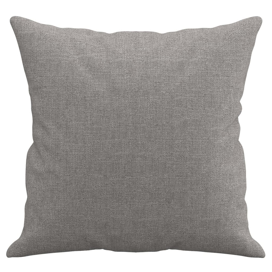 Sierkussens 2 St 40X40 Cm Stof Lichtgrijs