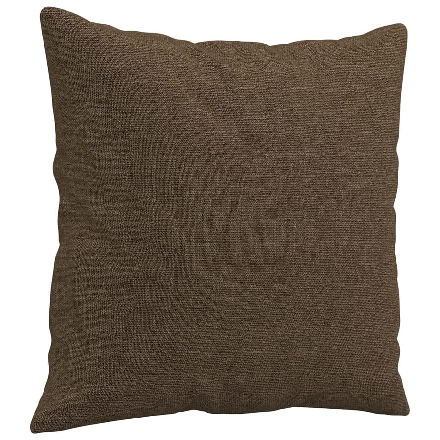 Sierkussens 2 St 40X40 Cm Stof Bruin