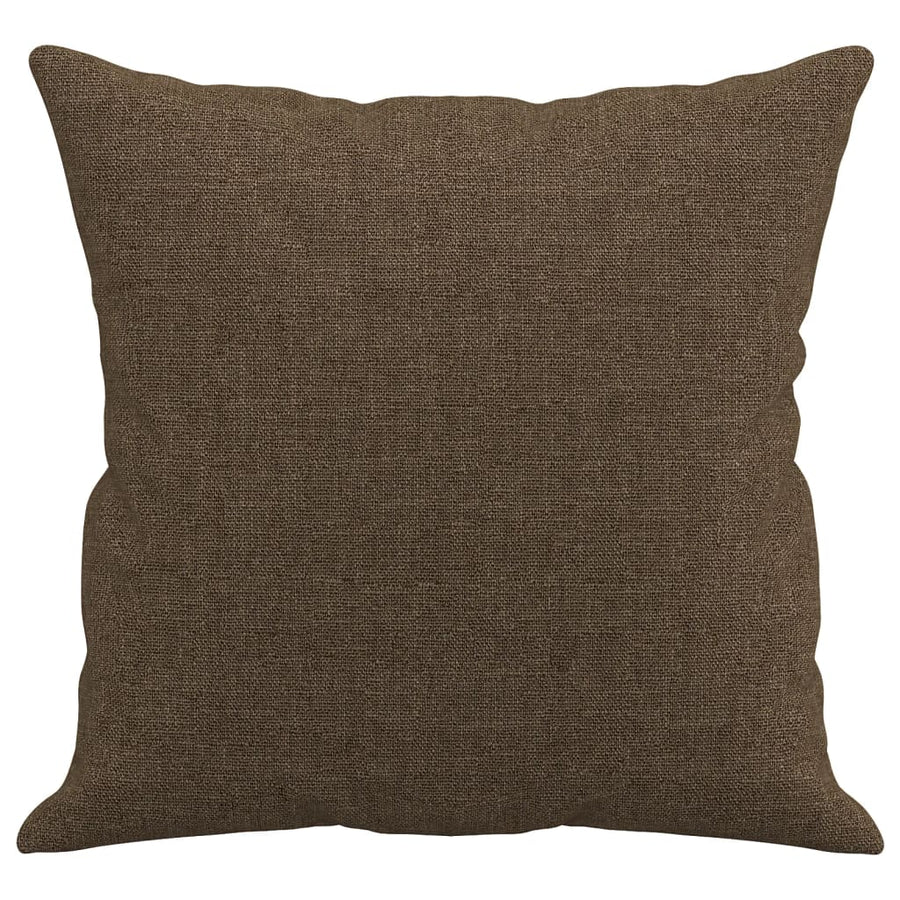Sierkussens 2 St 40X40 Cm Stof Bruin