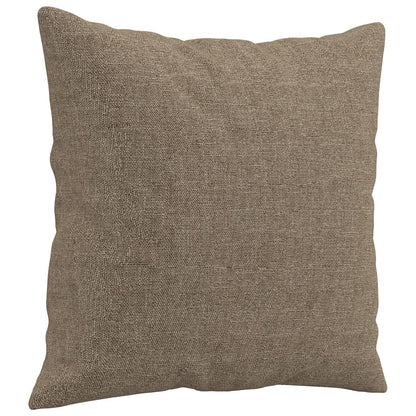 Sierkussens 2 St 40X40 Cm Stof Taupe