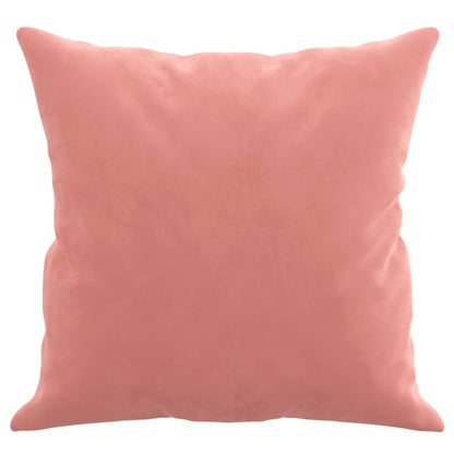 Sierkussens 2 St 40X40 Cm Fluweel Roze