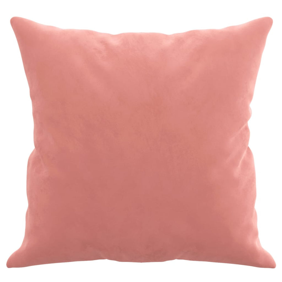 Sierkussens 2 St 40X40 Cm Fluweel Roze