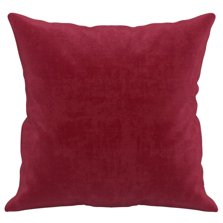 Sierkussens 2 St 40X40 Cm Fluweel Wijnrood