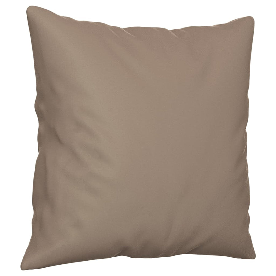 Sierkussens 2 St 40X40 Cm Microvezelstof Taupe