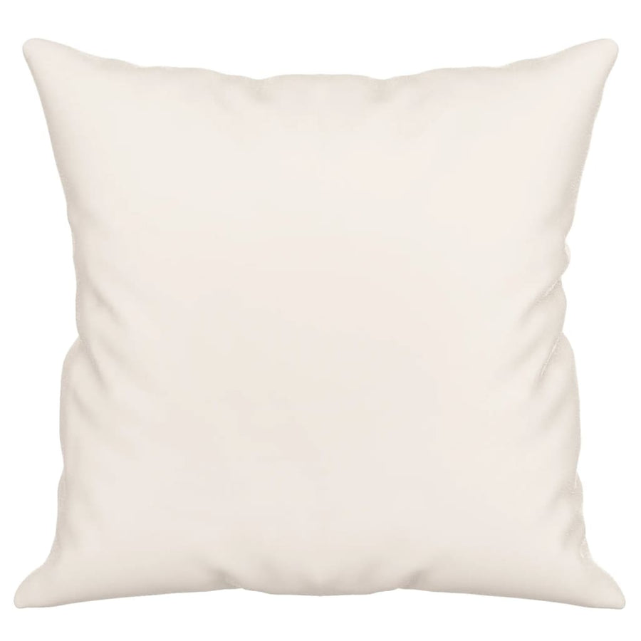Sierkussens 2 St 40X40 Cm Microvezelstof Beige