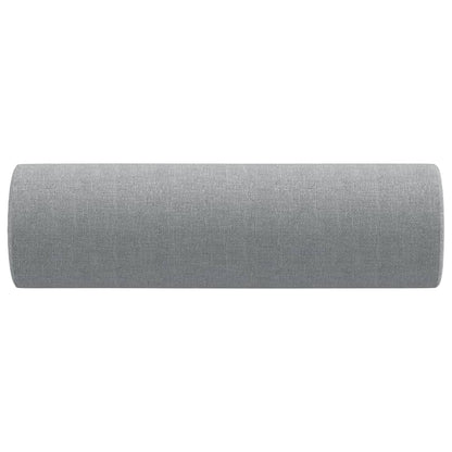 Sierkussens 2 St 5X50 Cm Stof Lichtgrijs