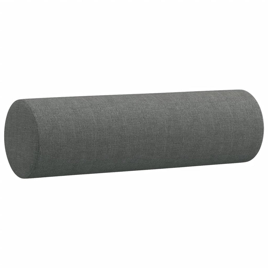 Sierkussens 2 St 15X50 Cm Stof Donkergrijs