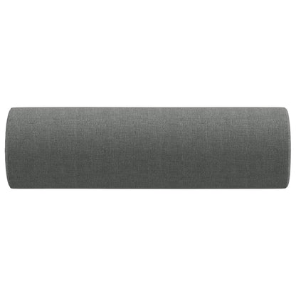 Sierkussens 2 St 15X50 Cm Stof Donkergrijs